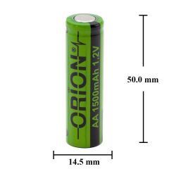 Orion 1.2V Ni-Mh AA 1500mAh Şarj Edilebilir Kalem Pil